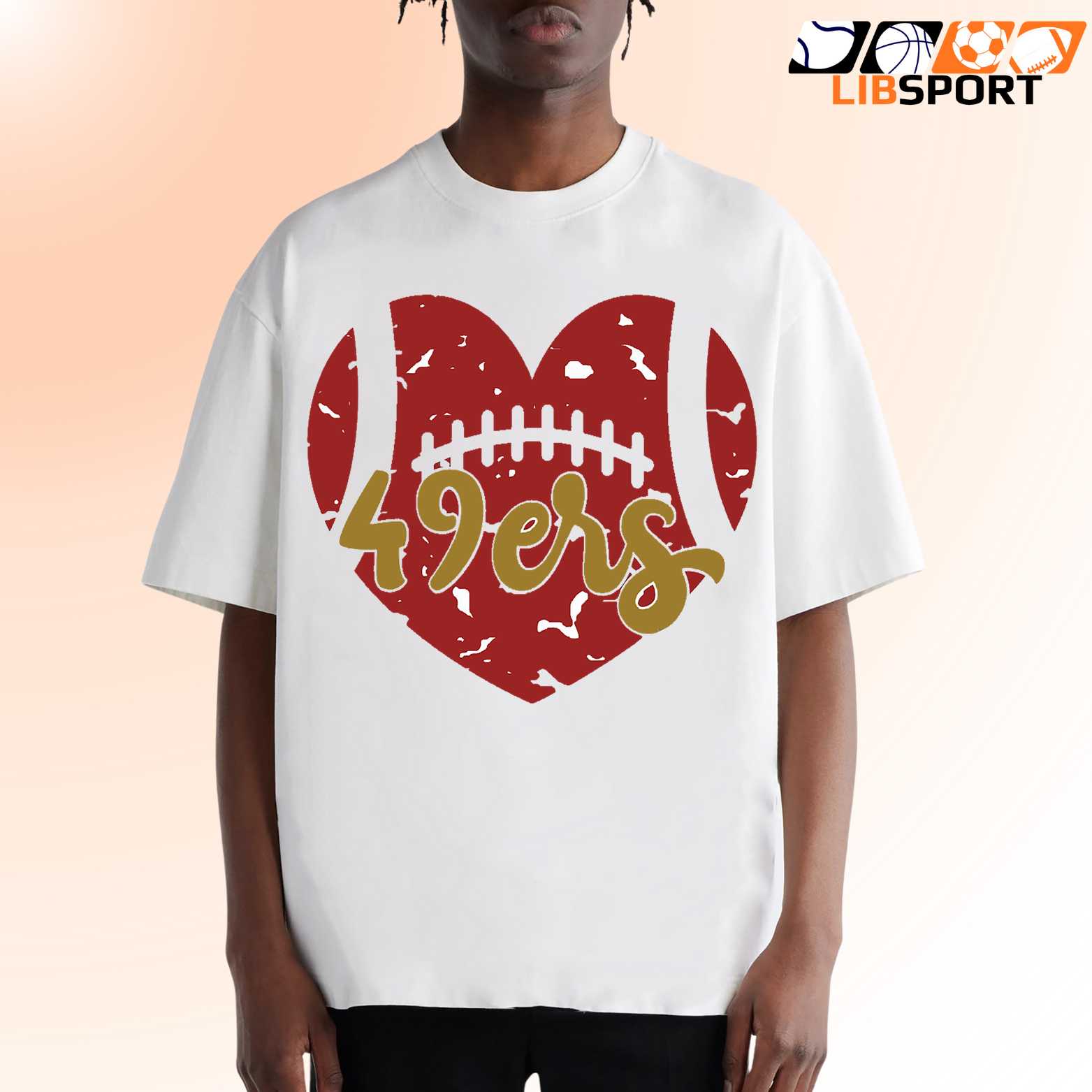 Love San Francisco 49ers T-Shirt, Nfl Football Fan Shirt, Game Day Tee